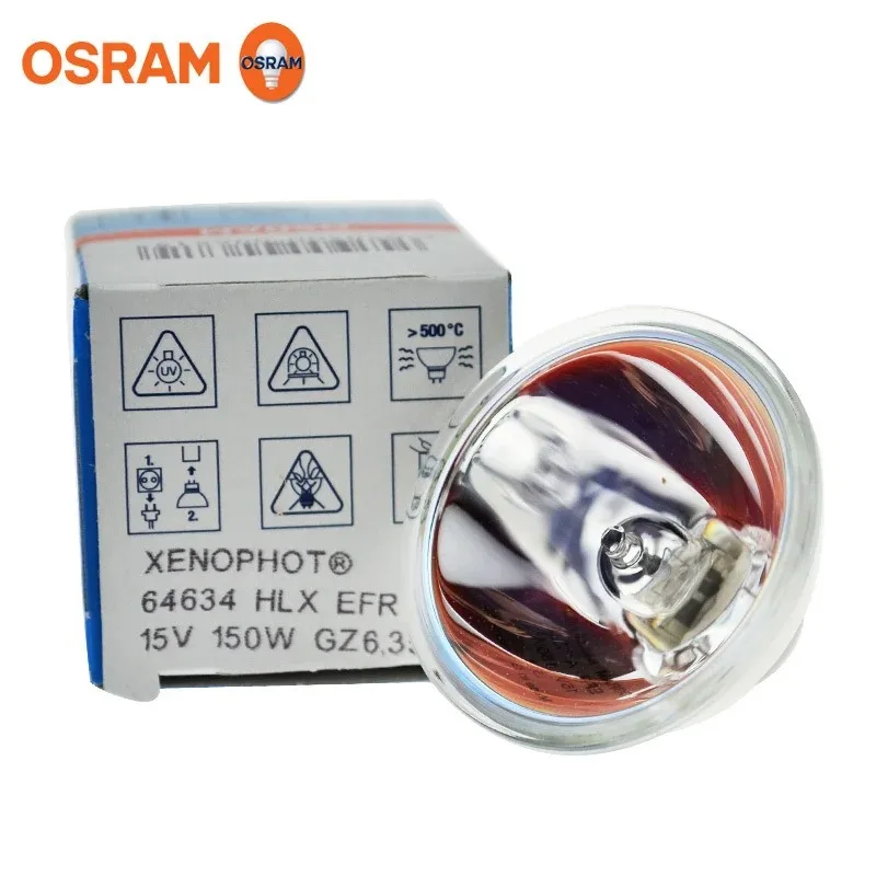 （2PCS）Osram 64634 HLX EFR 15V150W cold light source halogen lamp cup