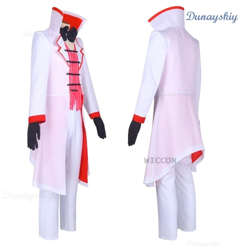 Anime Cosplay Lucifer Hotel Charlie Morningstar King Costume Vox Vaggie Cosplay Clothes Halloween Party Devil Daddy 2024