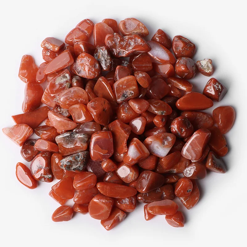 Undrilled Crystal Tumbled Stone Chips Beads Pink Natural Gem Quartz Stone Chips Agates Gravel Beads For Tank Bonsai Decoration