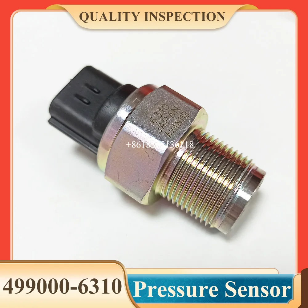 

499000-6310 8-98138736-0 Fuel Common Rail Pressure Sensor 8981387360 4990006310 For 4HK1 6HK1 Engine