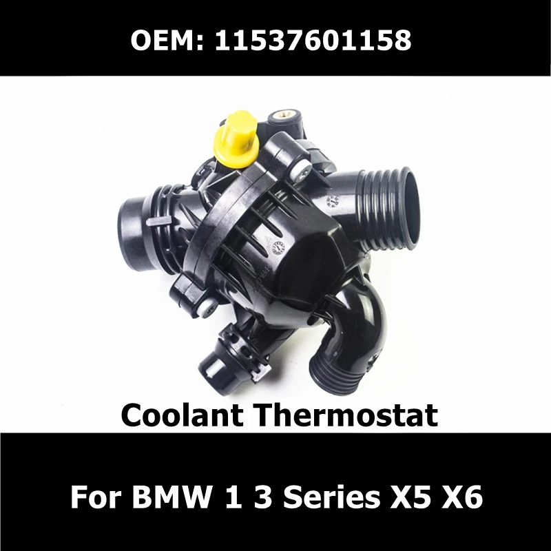 

11537601158 Petrol Coolant Thermostat Housing For BMW 1 3 X5 X6 E70 E71 E72 E82 E88 E90 E91 E92 135i Cooling Water Thermostat