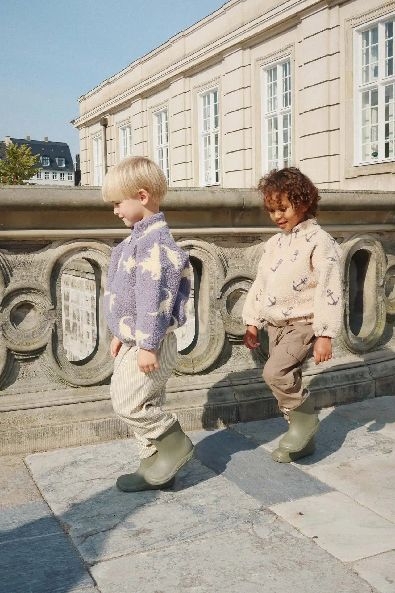 

Wisdom Kids Thick Cotton Jacket 2025 Autumn/Winter New KS Boys and Girls Warm Cotton Jacket Lamb Fleece Coat Vest