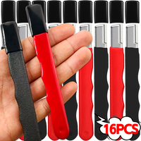 16/1Pcs Edge Knife Sharpener Portable Garden Hedge Shears Scissors Tool Sharpener Knife Home Outdoor Alloy Steel Manual Supplies
