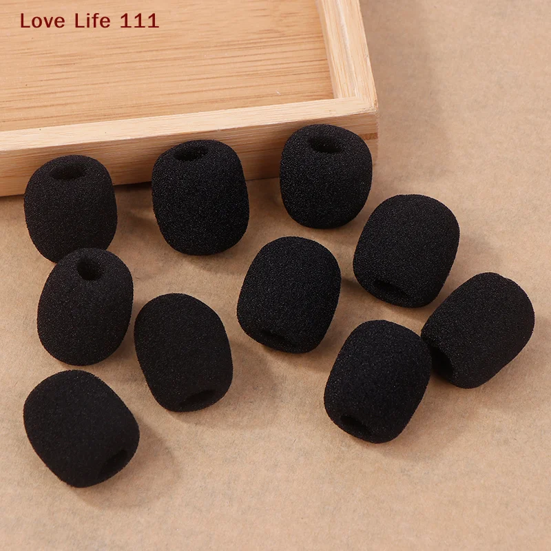 New Headset Microphone Sponge For Motorcycle Intercom Helmet Bluetooth Headset Microphone Sponge 10PCS