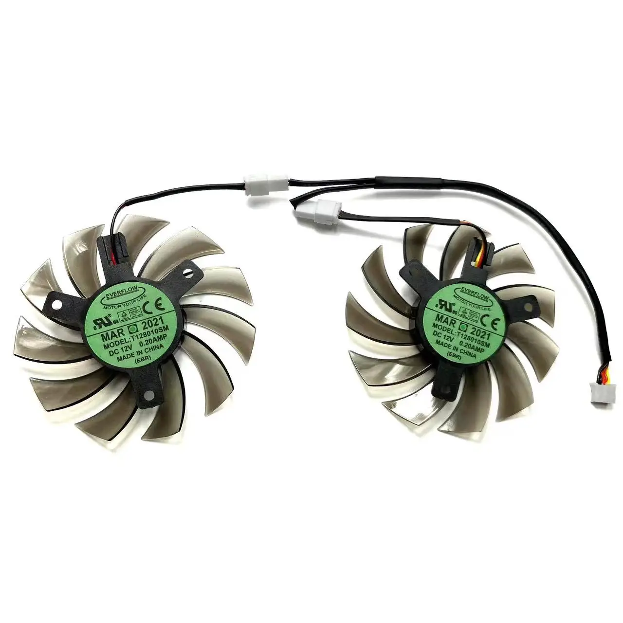 New 75MM 3PIN PLD08010S12H T128010SM GV-N460OC GPU Fan for Gigabyte GTX 460 465 560 Ti 580 650 750Ti Graphics Card Cooling Fan