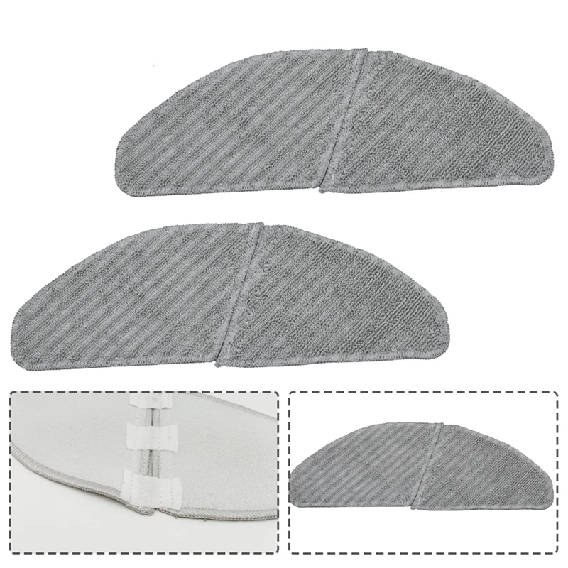 12ชิ้นแผ่นผ้าถูพื้นสำหรับ S8ถูพื้น + M7โปรหุ่นยนต์กวาดพื้นสำหรับชิ้นส่วนเครื่องใช้ในบ้าน