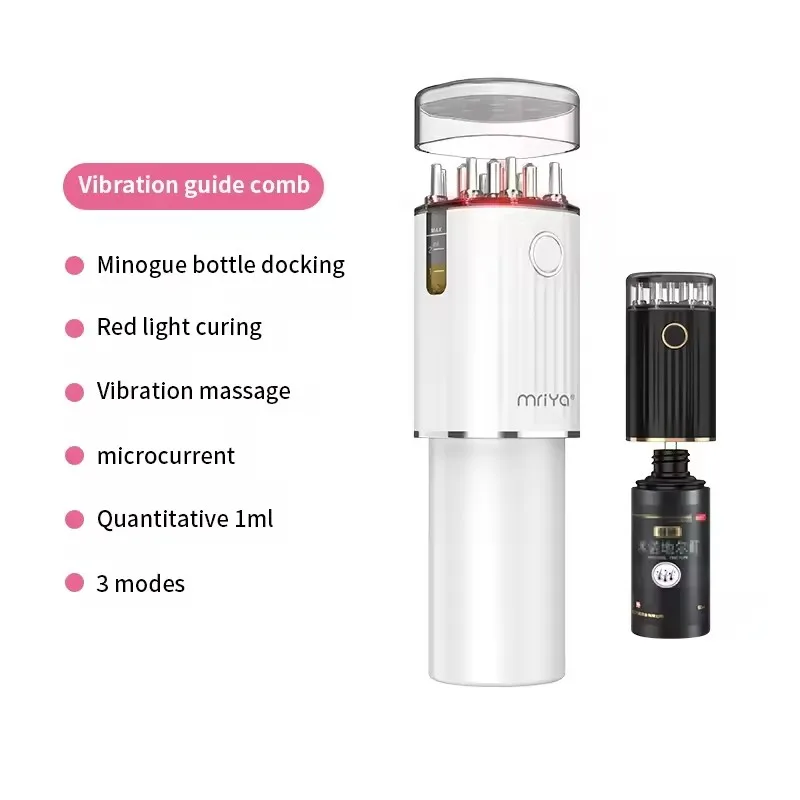 

Электрический аппликатор для волос, массажер для кожи головы с хранением 70 мл, аппликатор для лечения роста волос, массажер для головы для роста волос