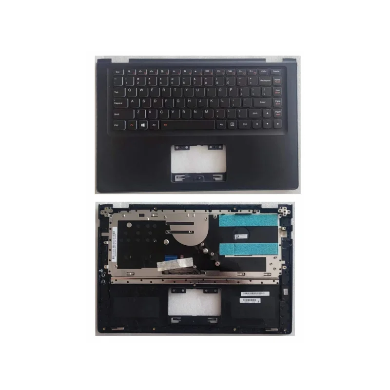 

New for Lenovo IdeaPad Yoga 2 13" Palmrest Upper Case Yoga2 13 US/UK layout Silver AP138000600 US Keyboard Bezel Cover