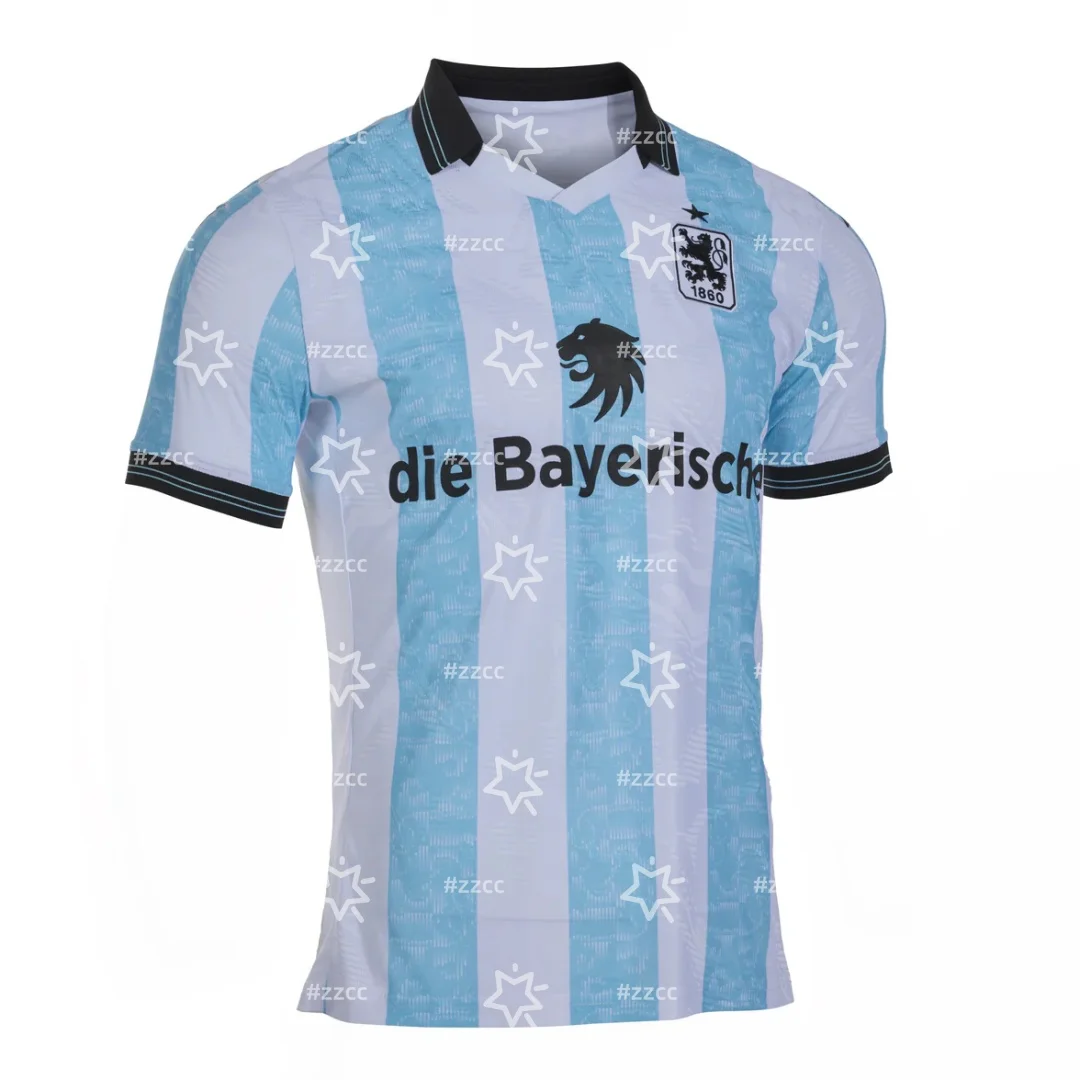 25-26 SSV Jahn Regensburg Home football jerseys match training Kit Summer Sports Men's T-Shirt Kid's Tee Surfing T-shirt ﻿