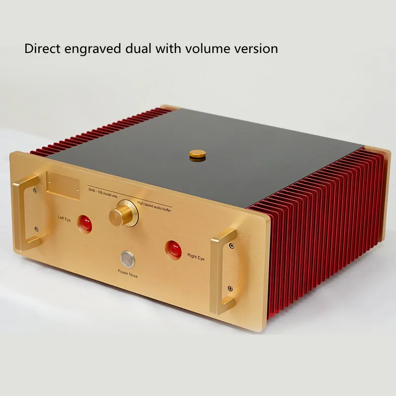 WL-01 No Negative Feedback Study/Copy Dartzeel NHB108 Power Amplifier 140W*2 8Ohm OFC Super Pure Cooper Transformer Best Sound