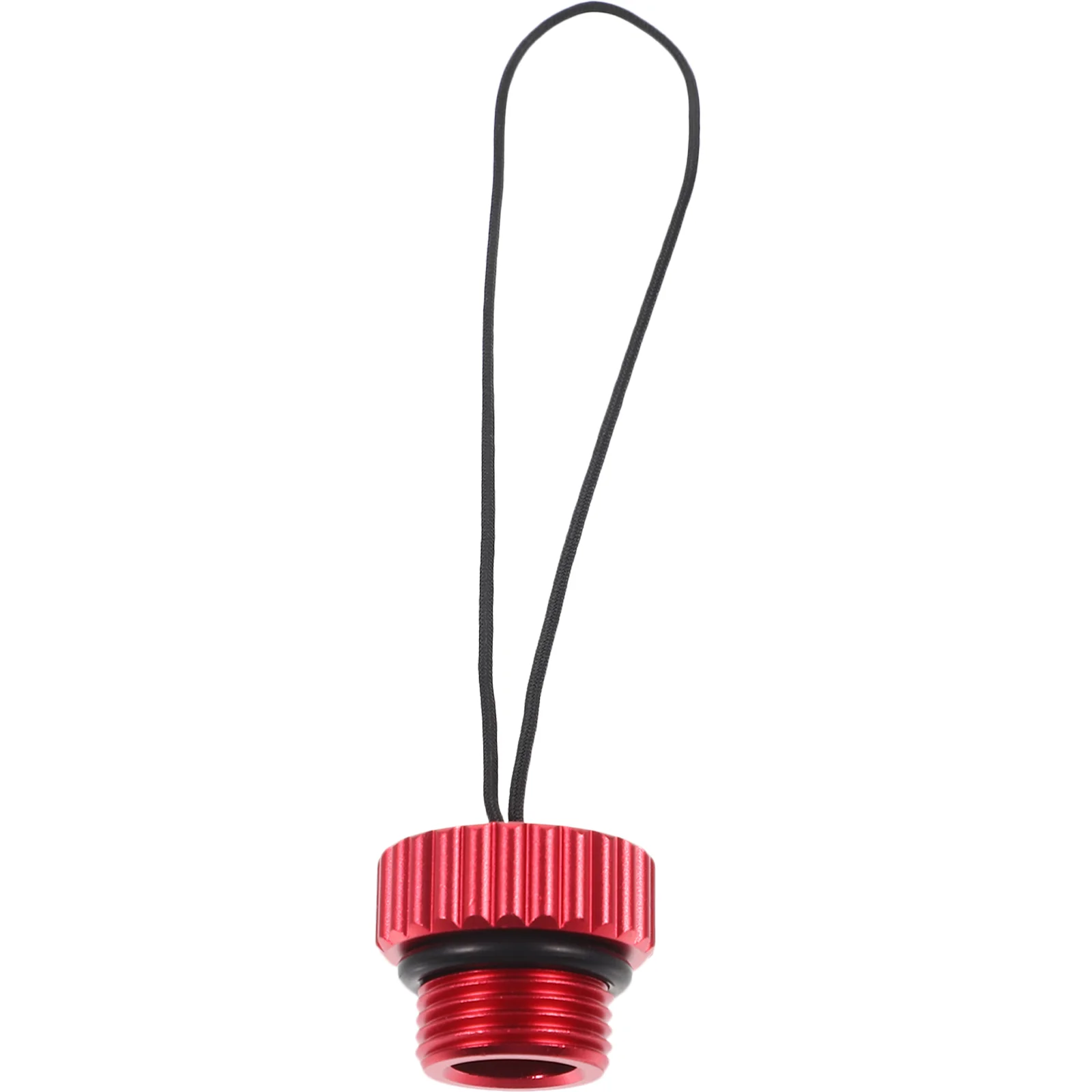 Diving Bottle Dust Cover Dive Tank Cord Valve Cap Plug for Air Gas Threaded Regulator