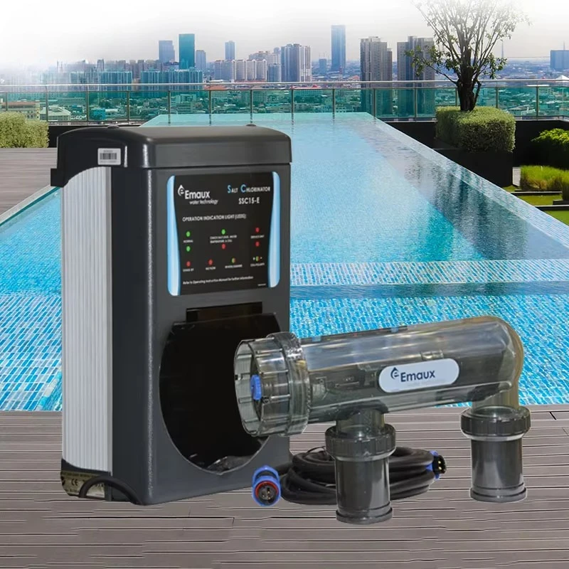 2026 Aluminum ABS Salt Water Chlorinator Generator Circulation Disinfection System Swimming Pools Newborns Chlorine