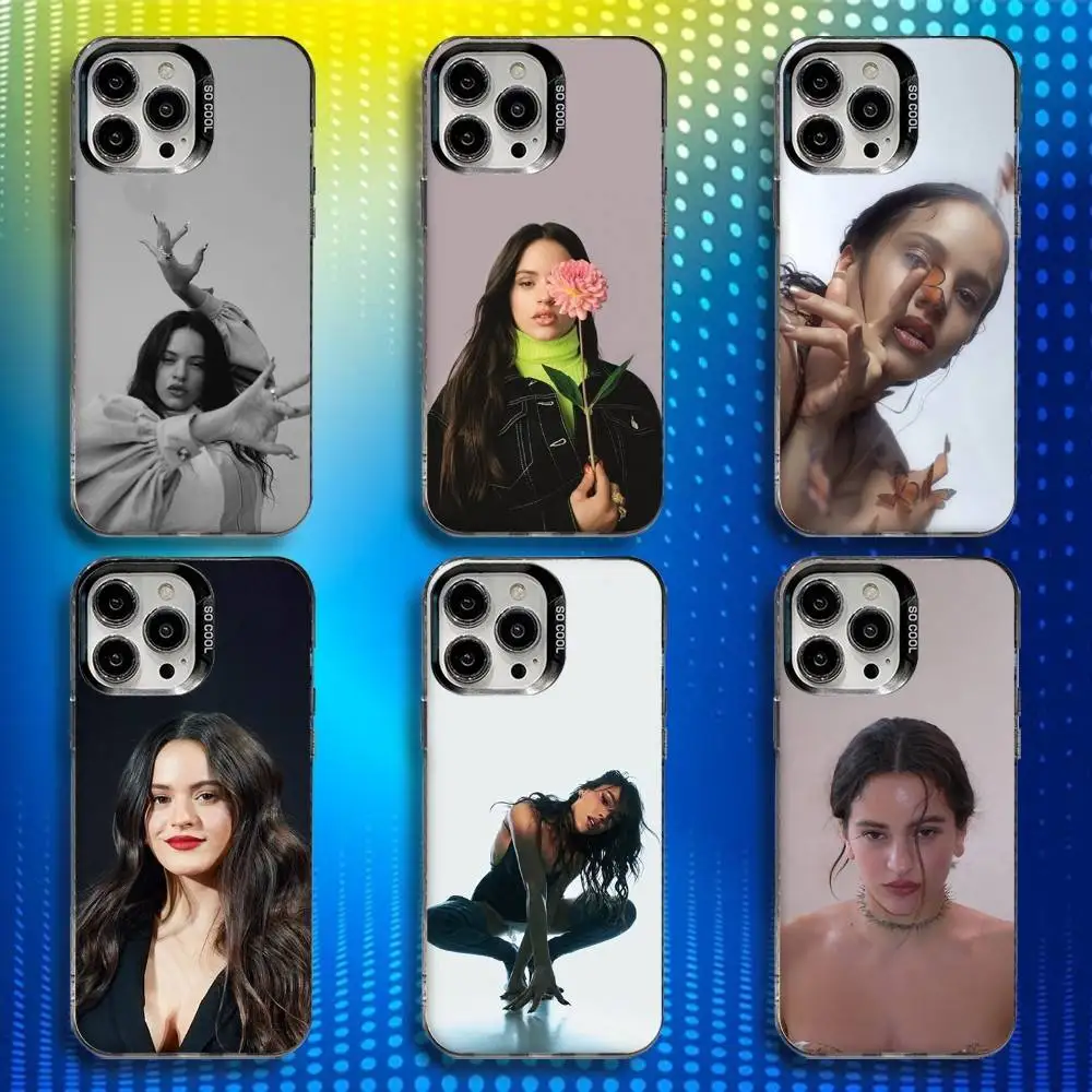 

Singer R-Rosalia Motomami Phone Case For iPhone 16,15,14,13,12,11,Mini,Pro,SE,MAX White Matte Shockproof Cover