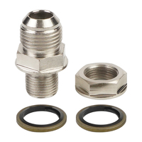 10AN To M18x1.5mm Turbo Oil Pan/Oil Return Drain Plug Adapter 315-04301-010 Oil Sump Return Drain Adapter Bung Fitting