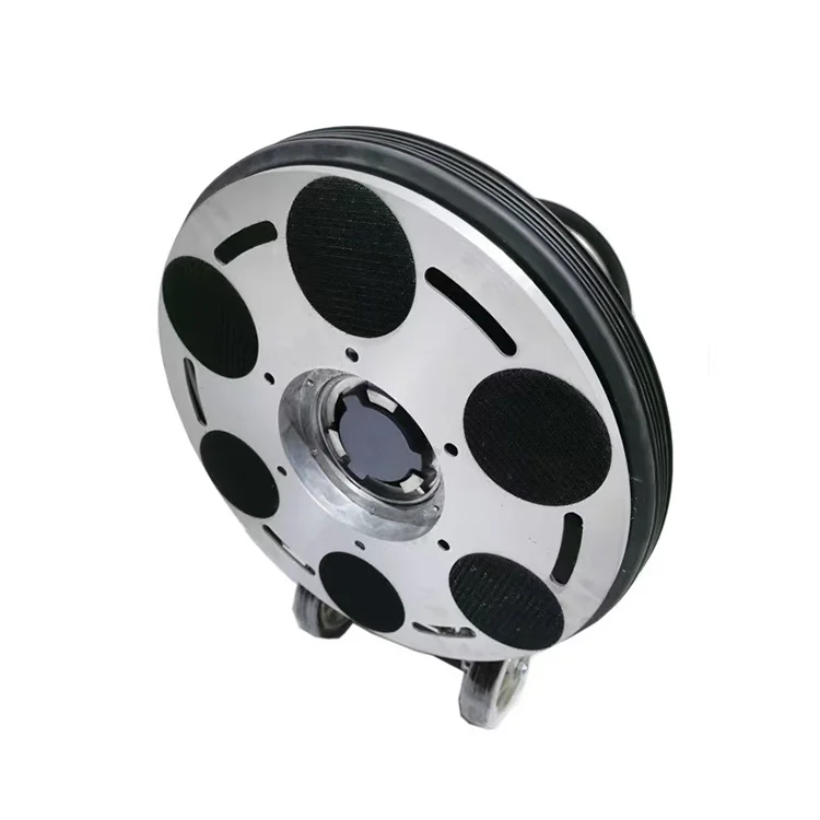 เครื่องขัดพื้นคอนกรีตและเครื่องขัดพื้นสําหรับพื้นกระเบื้องเชิงพาณิชย์ บัฟเฟอร์พื้น 17 นิ้ว