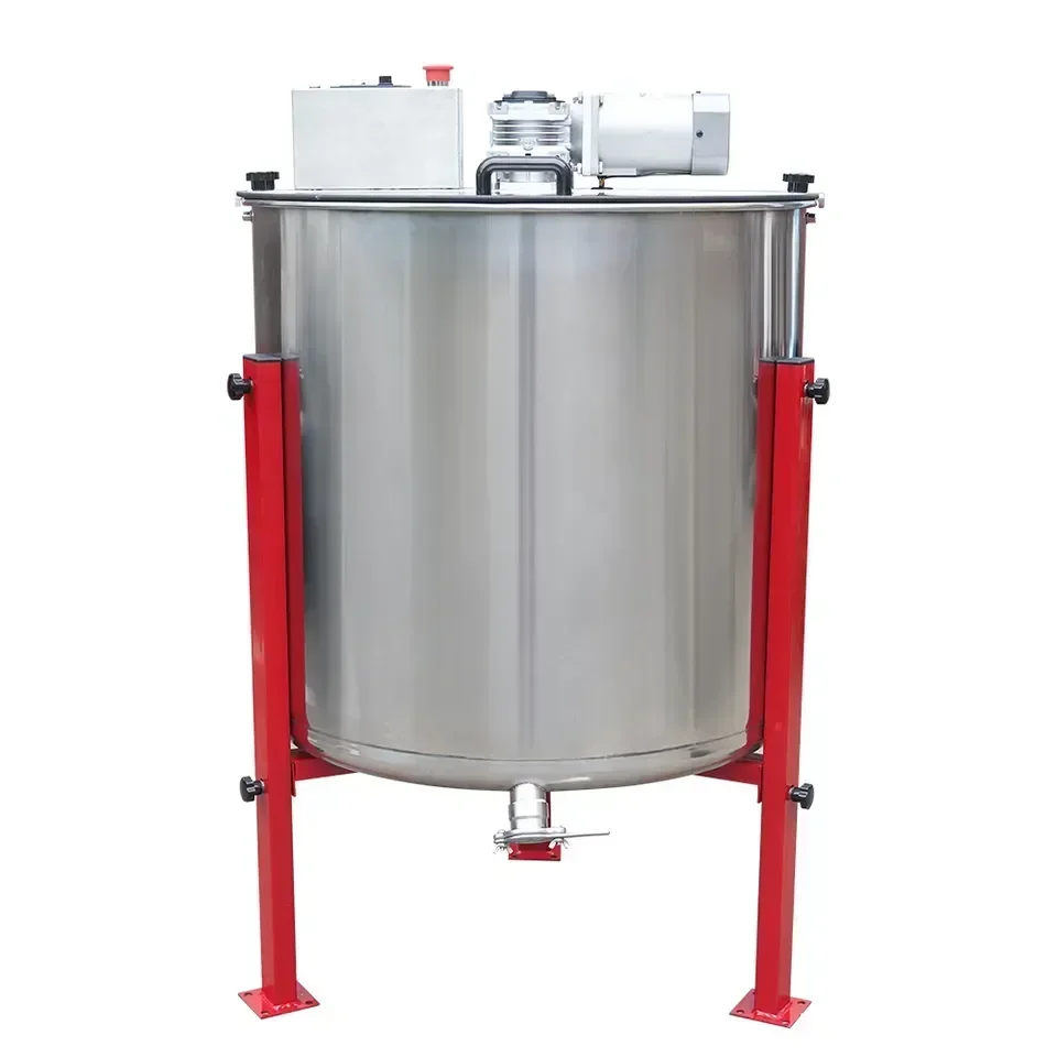 Cross-border2023 New Beekeeping Equipment 4 Frame 6 Frame Electrical Reversible Extractor For Honey Stainless Steel Honey Extrac