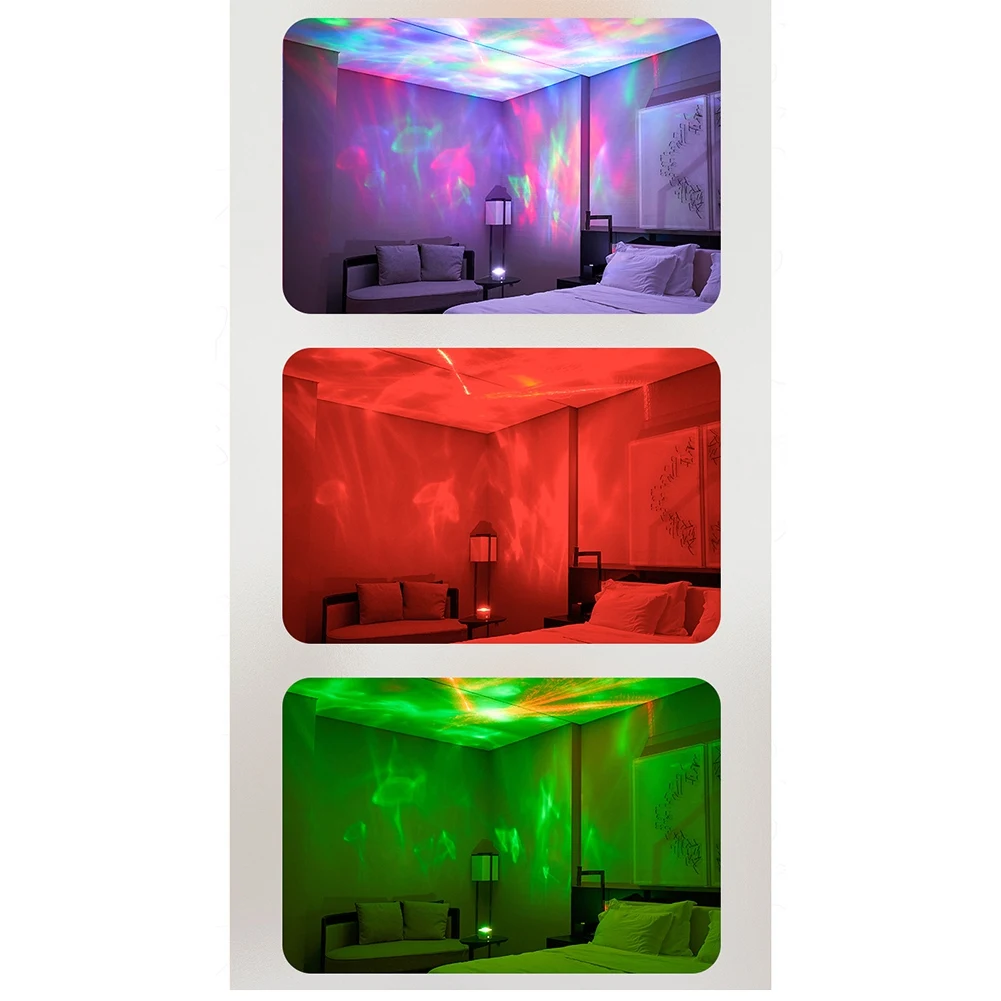 ABJN-USB LED متعدد الألوان ضوء الليل الجدول مجموعة مصابيح الحمم البركانية لغرفة النوم تركيبات السرير ديكور