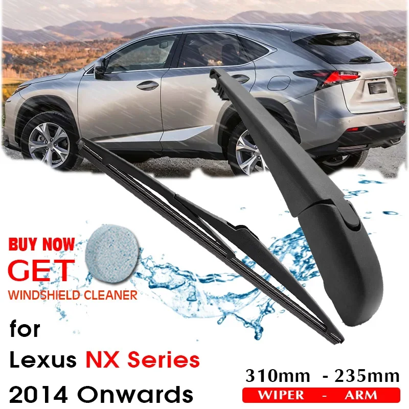 

Car Wiper Blade Rear Back Window Windscreen Windshield Wipers For Lexus NX Series Hatchback 310 mm 2014Onwards Auto Accessories