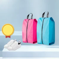 3PCS Travel Shoe Storage Pouch Waterproof Fabric Zipper Handbag Portable Dust‑proof Shoes Organizer Bag For Home Business Trip 5