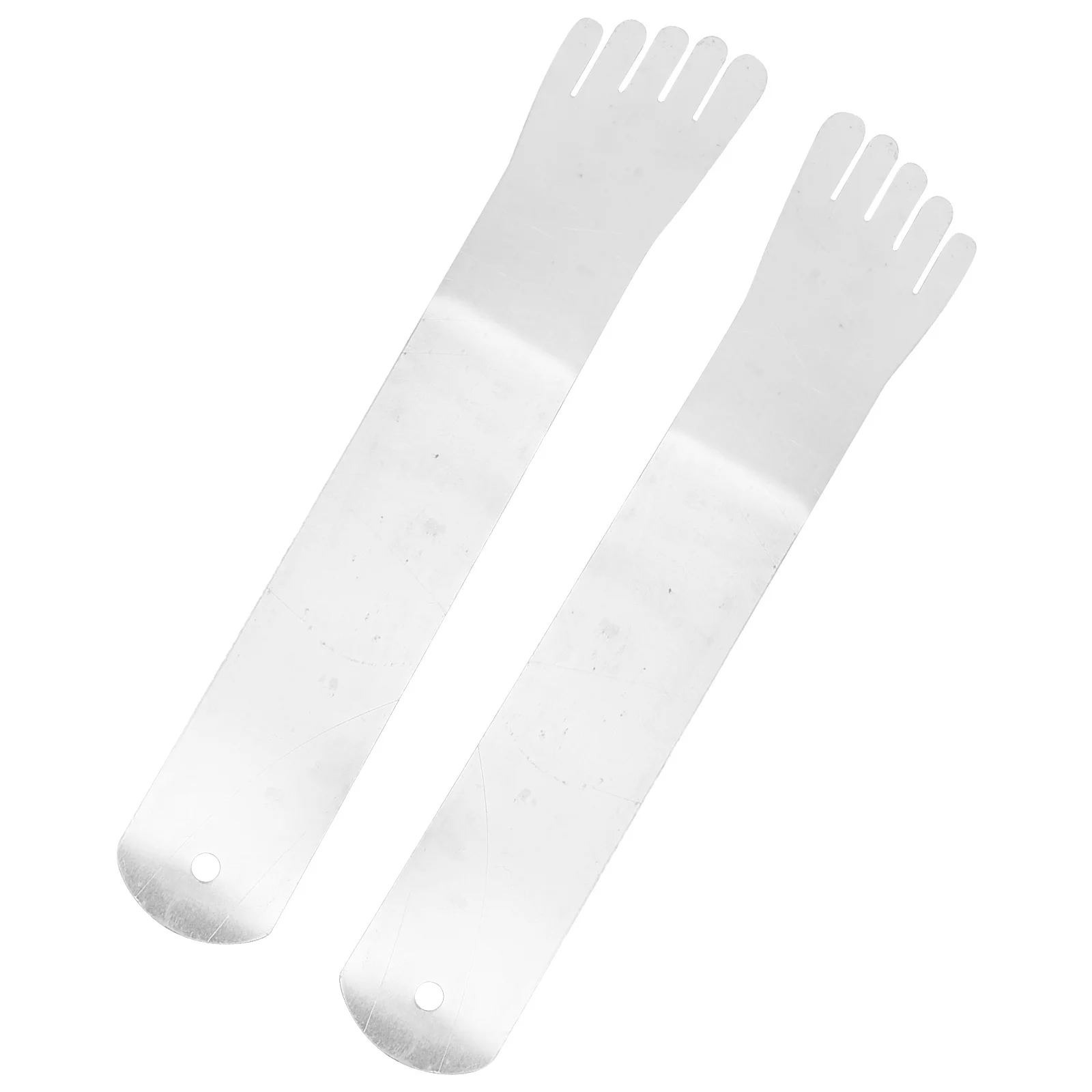 2 قطعة جورب الرقص الجوارب المعدنية تشكيل لوحات خفيفة الوزن دائم أصحاب جورب لمتجر عرض المنظمون حامل الجوارب #5