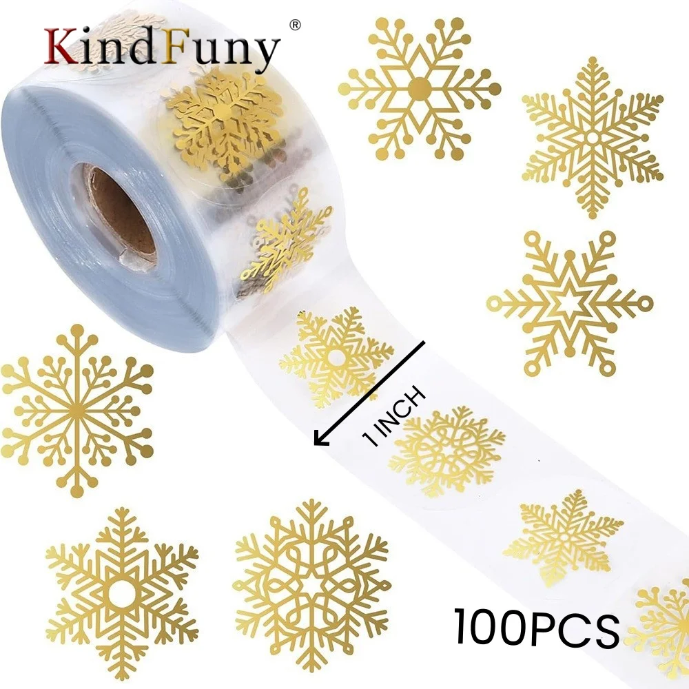 100-500 قطعة ملصقات عيد ميلاد سعيد شفافة مستديرة 1/1.5 بوصة ملصقات ديكور للعطلات لبطاقات حفلات الزفاف #5