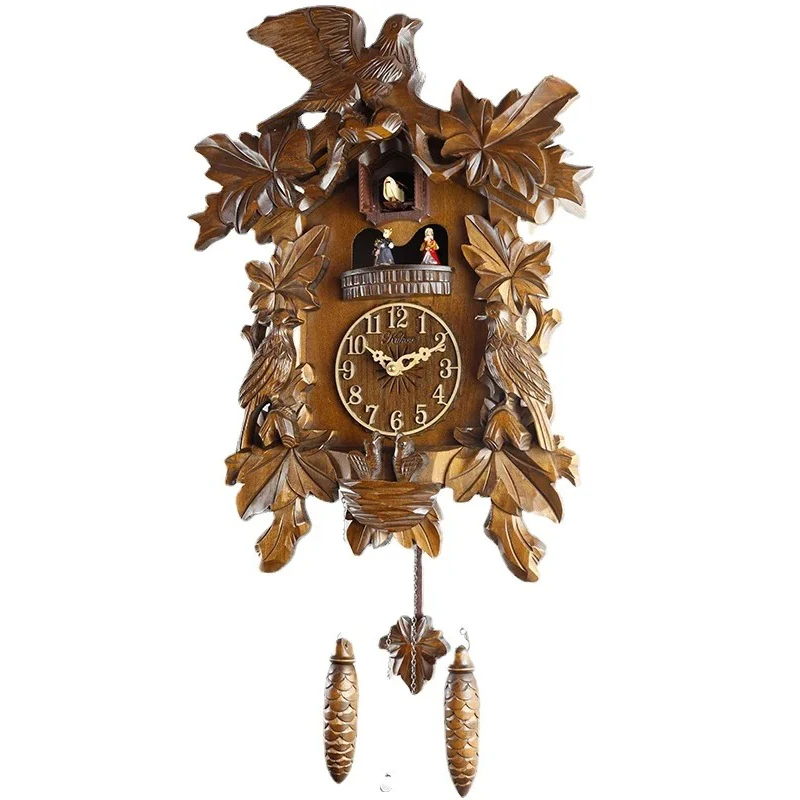 Cuckoo Table Clock Digital Silent Movement Wall Clocks Large Nordic Interior Accessories Decoration Aesthetic Modern Room Art