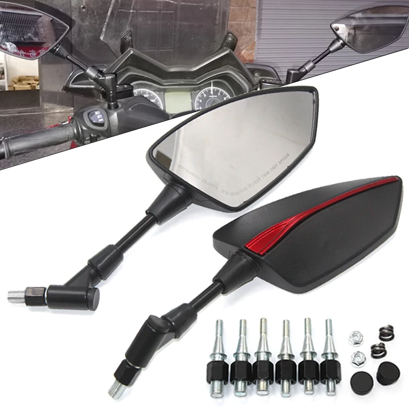 For XL1000 Varadero ABS Motorcycle Adjustabale Side Rearview Mirrors