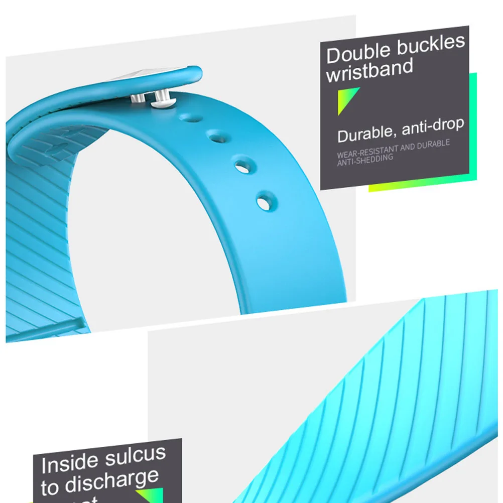 

Sports Smart Watch Fitness Waterproof Silicone Bracelet Step Counter Digital Alarm Clock Health Monitor Exercise Data