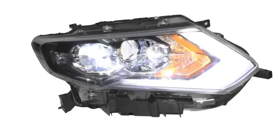

Комплект из 2 фар для Nissan X-Trail/Rogue 2017-2019/2014-2016 годов, с ДХО, ближним и дальним светом, ксеноном