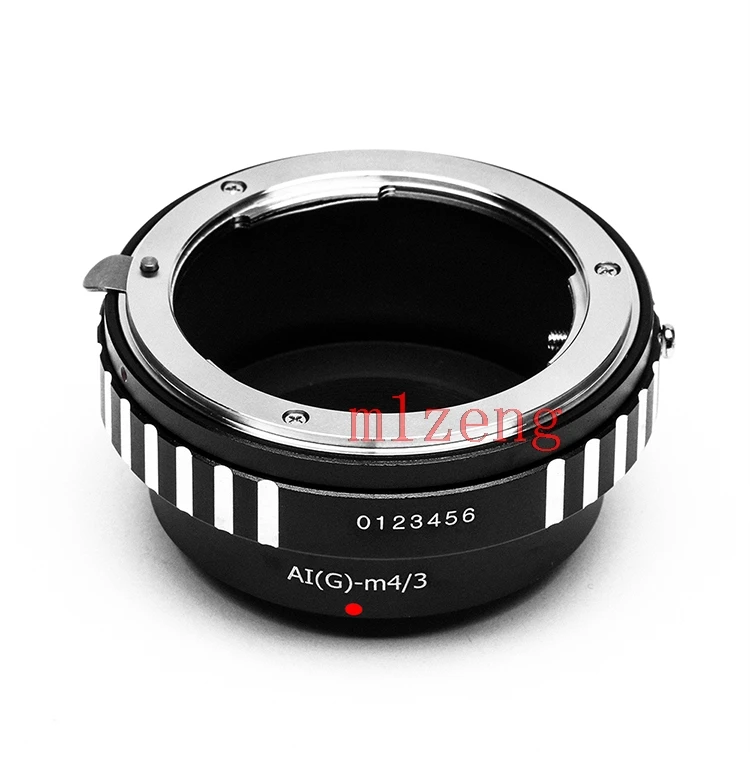 AI(G)-M43 adapter ring for nikon G/F/AI/S/D Lens to olympus panasonic M4/3 G9 GH5 GF7 GM5 GX9 GX85 GX850 EM5 EM10 EPL6 camera