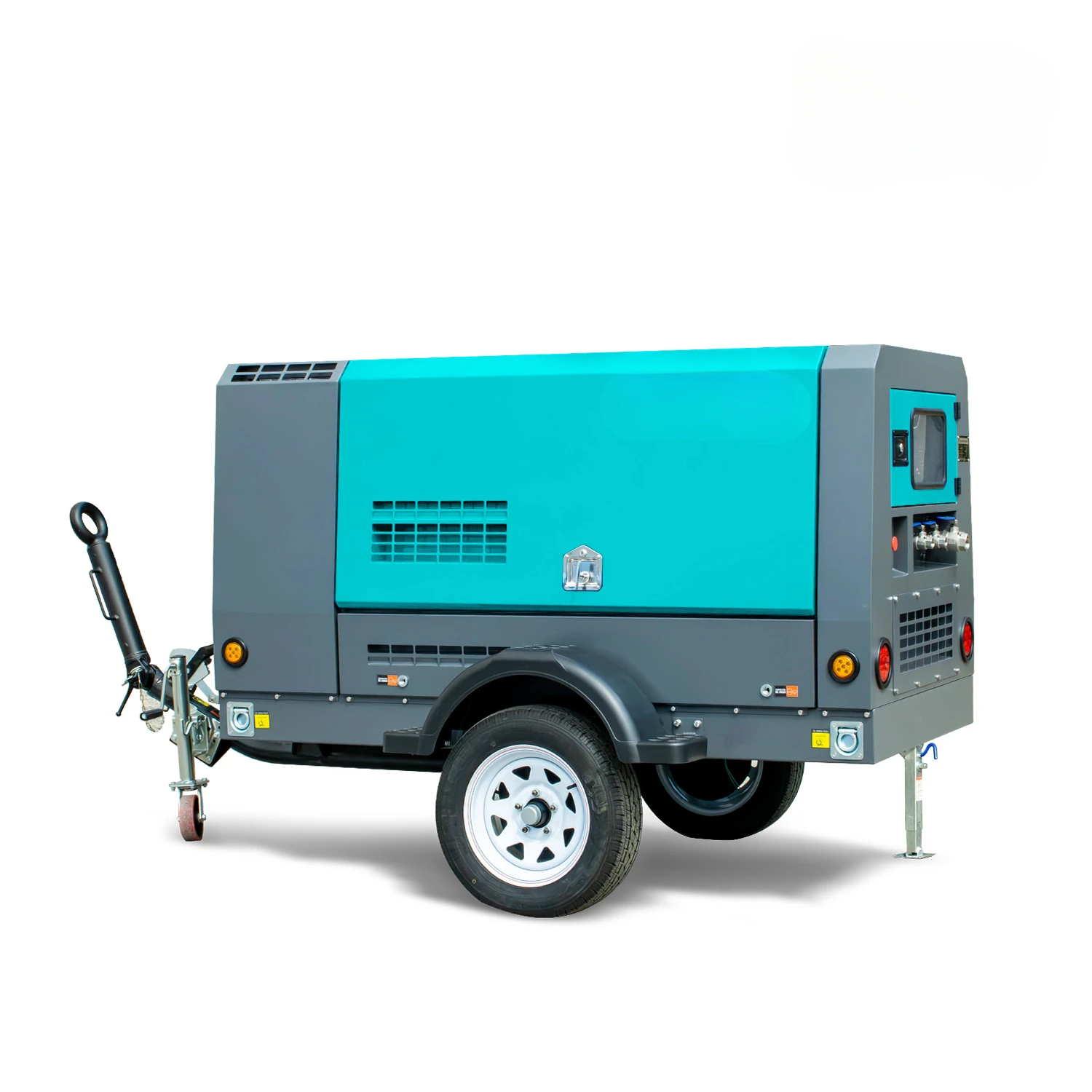 CFAIR Portable Die sel Air Compressor 5 M3/Min 7 Bar 185cfm Towable for Sandblasting Industrial Compressors