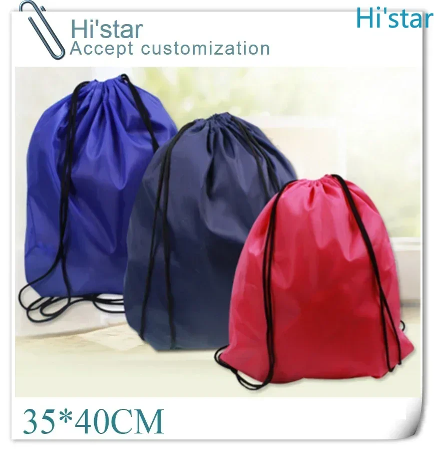 10 Pcs Drawstring Backpack For Shoes Rucksack Shoulder Bags Gym Bag Muti Color PRIVATE CUSTOM Personalize Logo