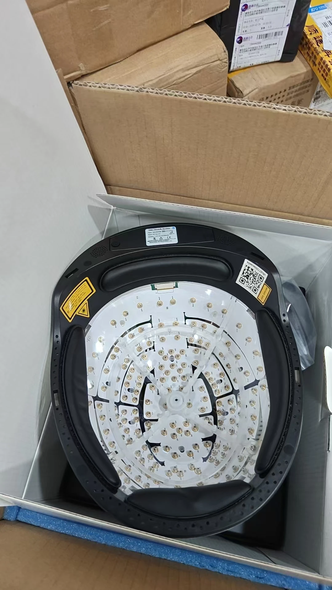 

KN8000B Therapy Cap for Androgenetic Alopecia 204 Red Light 650nm Diodes Hair Loss Treatment Device