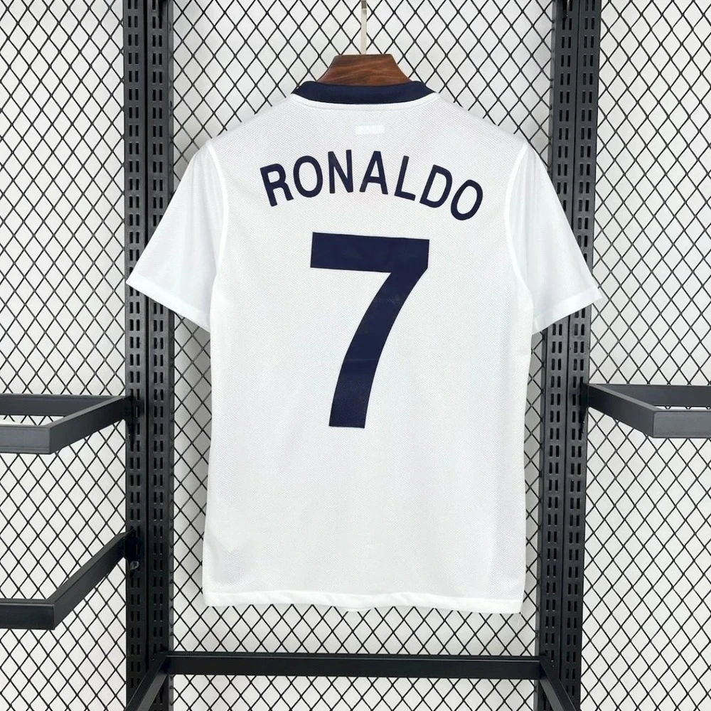

A Variety of Brand-new Summer Men's Football Safety Protection T-shirts with Advanced 3D Printing Technology White #7