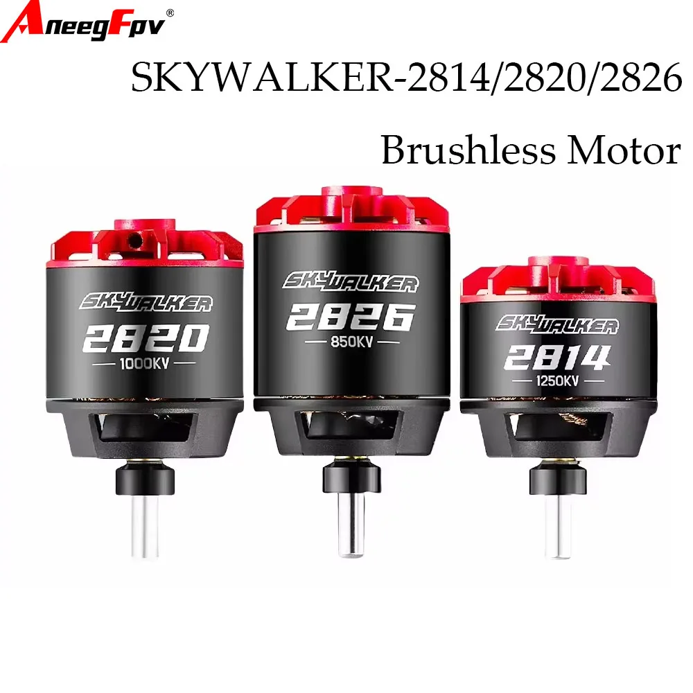 

Hobbywing Skywalker 2826 /2814 /2820 SL Brushless Motor 1000KV 1250KV 1400KV 550KV 850KV For Rc Airplane / Fixed-wing