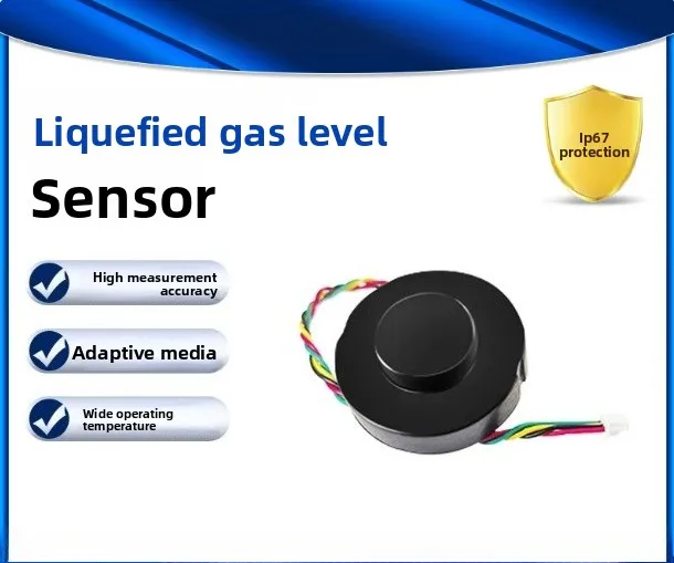Ultrasonic Liquefied Vapor Level Sensor Internet of Things LGP Gas Bottle Liquid Level Monitoring External Non-contact