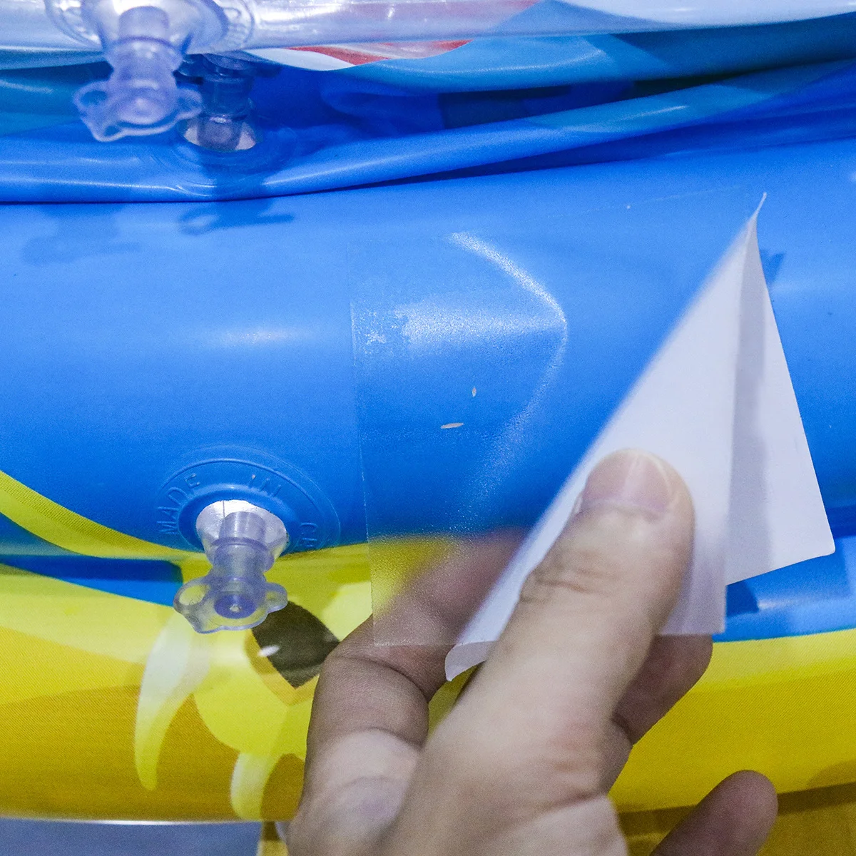 

10Pcs Transparent Tent Repair Patch Clear Mend Tape 7x7cm for Inflatable Cushion Tents Waterproof Bag Fixing Repair Patch