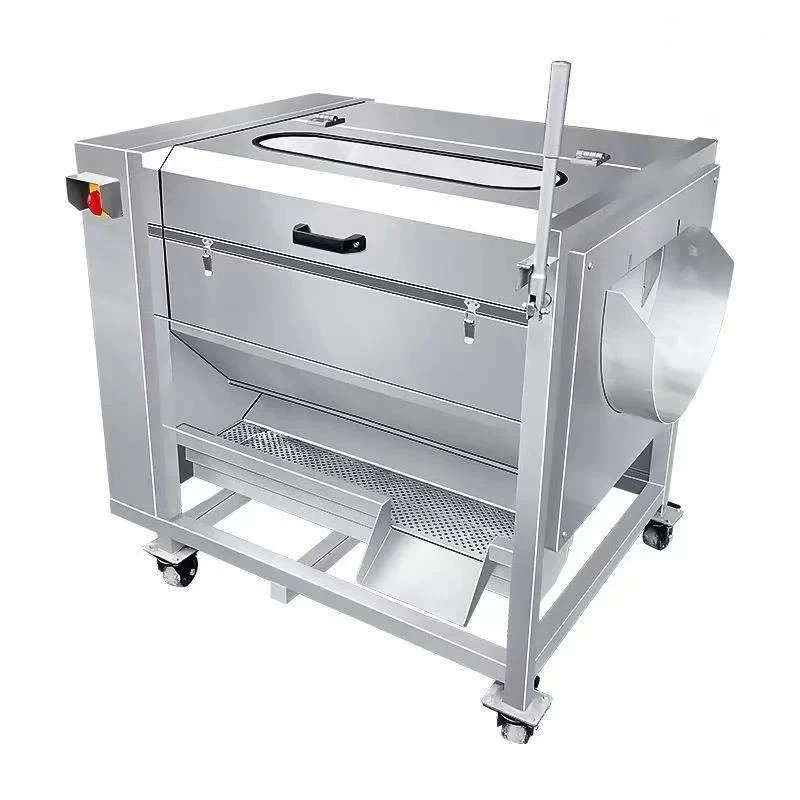 

Electric Commercial Industrial Brush Roller Vegetable Carrot Sweet Potato Cleaning Peeler Washer Washing and Peeling Machine
