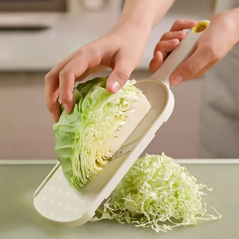 1 rallador de repollo, ensaladera de verduras, repollo, rallador de repollo morado, rallador de verduras de cabeza grande y cortador de verduras