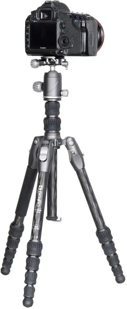 Benro (FRHN05CVX20) RH229C Rhino Carbon Fiber Zero Series Travel Tripod w V30 Head