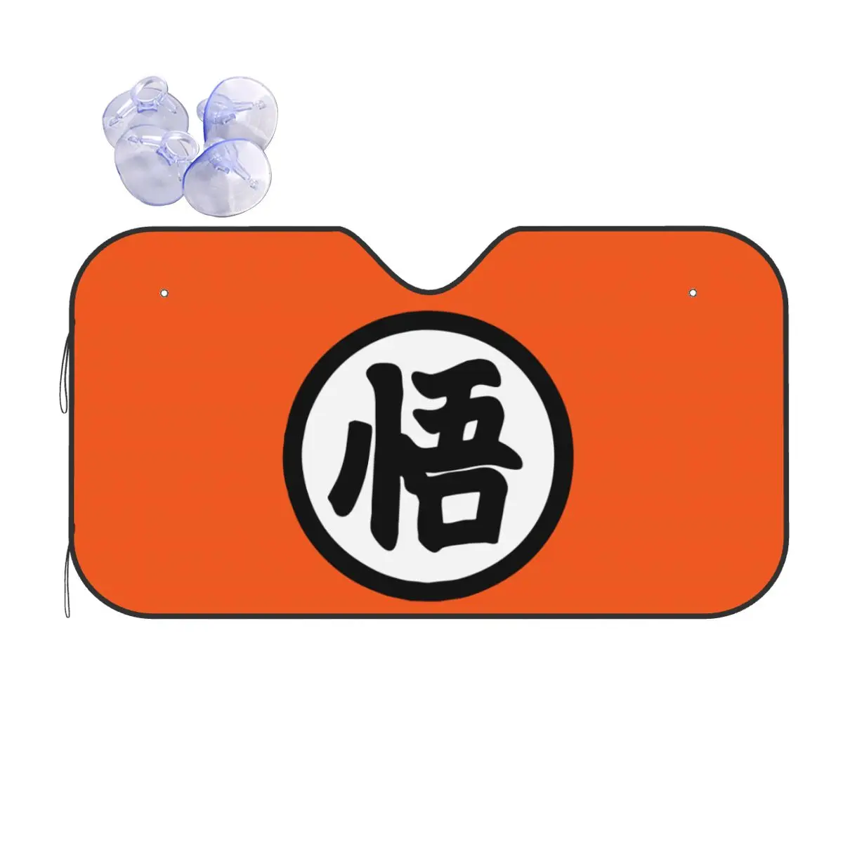 

Солнцезащитный козырек для лобового стекла автомобиля с символом Гоку из Dragon Ball Z, модный, 70x130 см, для стайлинга автомобиля