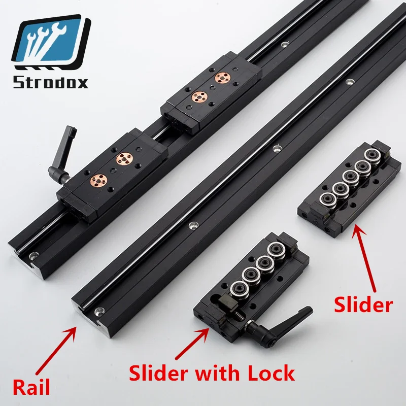 Dual-axis Guide Rail Linear Rail 500mm 1000mm SGR10E SGR15N SGR20N High Speed Guider Locking Slider SGB10E SGB15N SGB20N