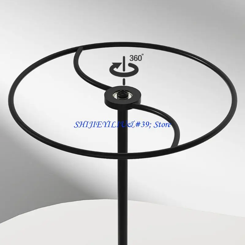 E21F Iron And Acrylic Construction Eyeglass Sunglasses Display Stand 360 Degree Design Stand Rack For Jewelry Stores