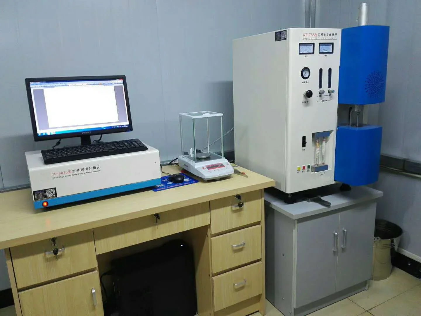 Laboratory Carbon Analyzer Carbon and Sulfur Analyzer for Metal