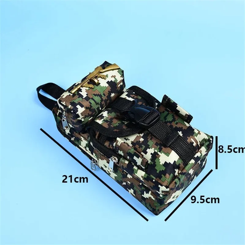 Mini zainetto Camouflage Storage Bag zaino Pen Case Boy Pencil Bag studente Pen Bag astuccio scuola cancelleria