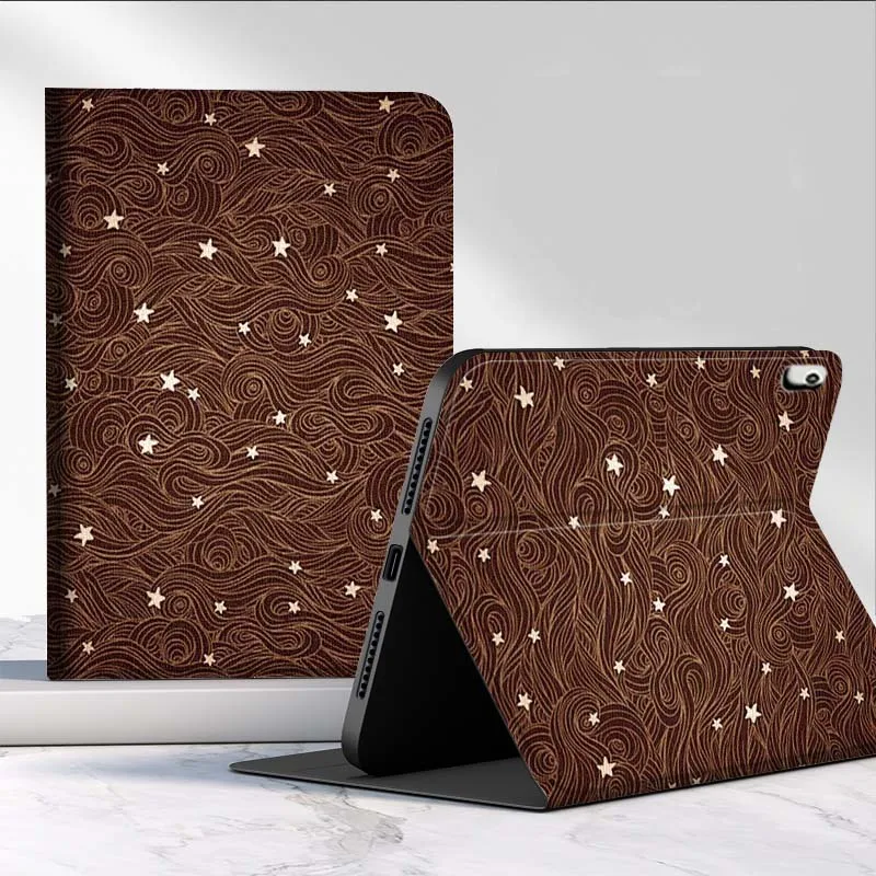 Stars rainbow gradient For Samsung Galaxy Tab S11 S10 S9 S8 A8 A9 A11 10.9 8.7 10.1 Plus Tablet Case