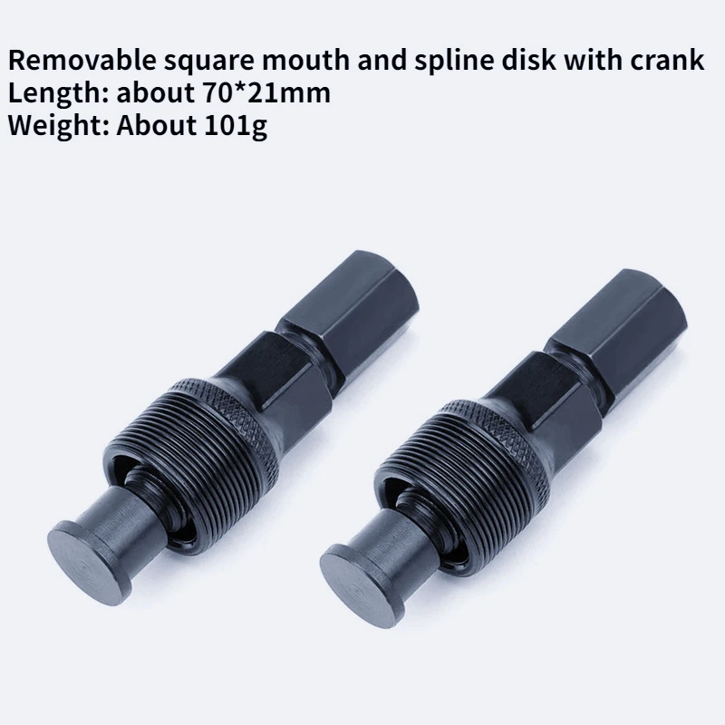 أداة إزالة الصواميل سحب الحصان دراجة إصلاح مركز رمح أداة كرنك مزيل وسادة إزالة أداة دراجة الملحقات الرياضة في الهواء الطلق #1