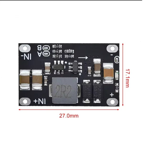 3.7V 5V to 12V DC-DC Boost Module 10W Settable 5V 8V 9V 12V