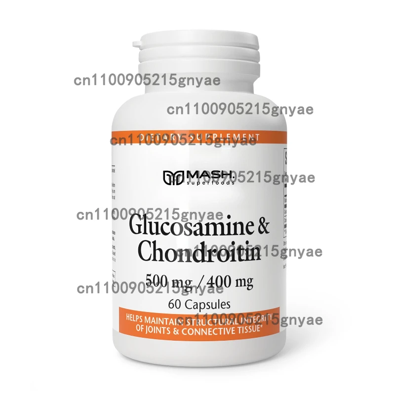 

Glucosamine Chondroitin for Joint Support & Health Complex with Additional OptiMSM and Collagen Peptides for Hair, Skin & Nails