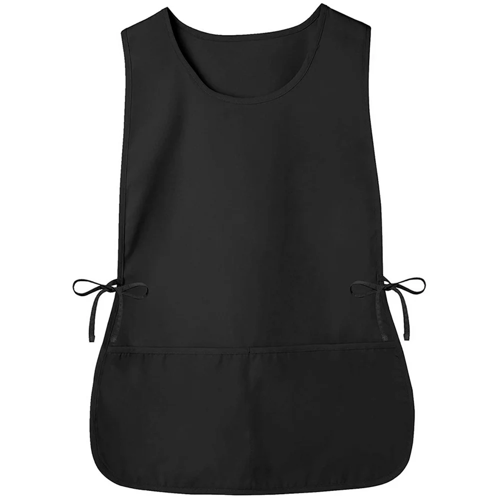 

Work Cleaning Attendant Apron Hair Stylist For Men Vest Barber Women Salon Aprons Polyester Hairstylist Man